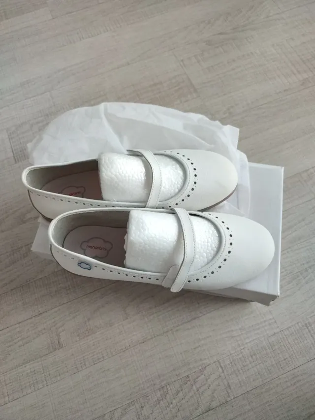 Bailarinas Manarons Blancas Niña