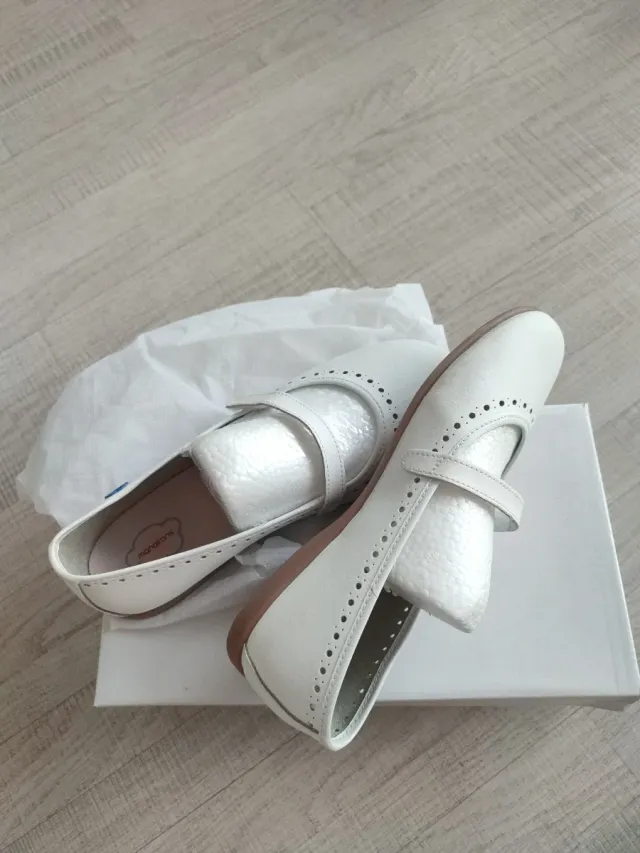 Bailarinas Manarons Blancas Niña