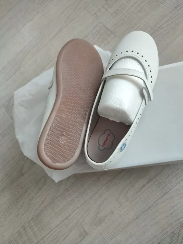 Bailarinas Manarons Blancas Niña