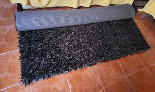 Tappeto indiano in seta sintetica fatto a mano 230x170