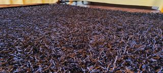 Tappeto indiano in seta sintetica fatto a mano 230x170