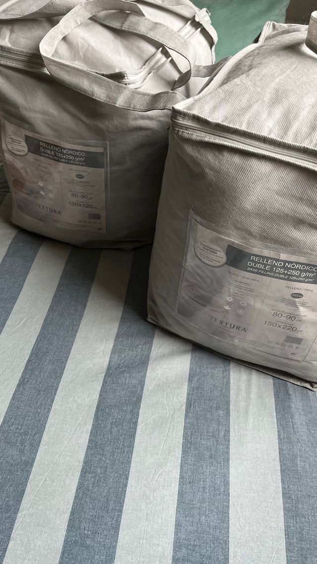 Relleno Nórdico 4 Estaciones Textura cama 90