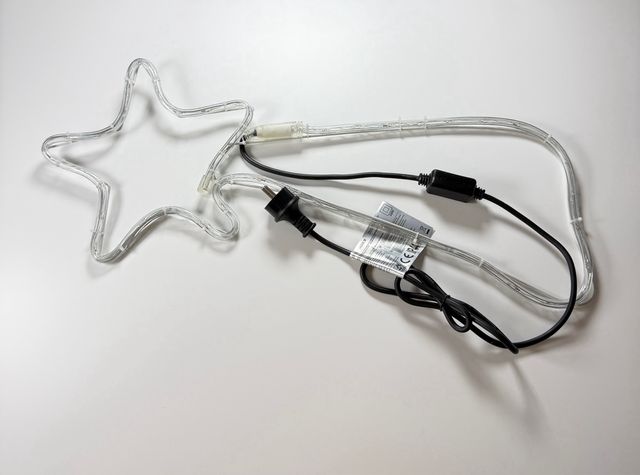 Estrella fugaz LED para exterior