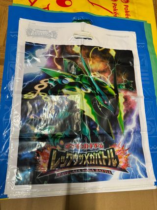 Bolsa Pokémon Center 2014 Rayquaza Mega Battle