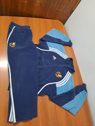 Chándal Adidas Vintage Azul y Blanco