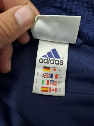 Chándal Adidas Vintage Azul y Blanco
