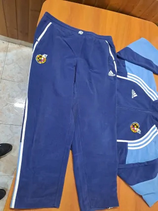 Chándal Adidas Vintage Azul y Blanco