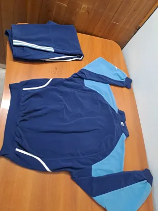 Chándal Adidas Vintage Azul y Blanco