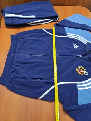 Chándal Adidas Vintage Azul y Blanco