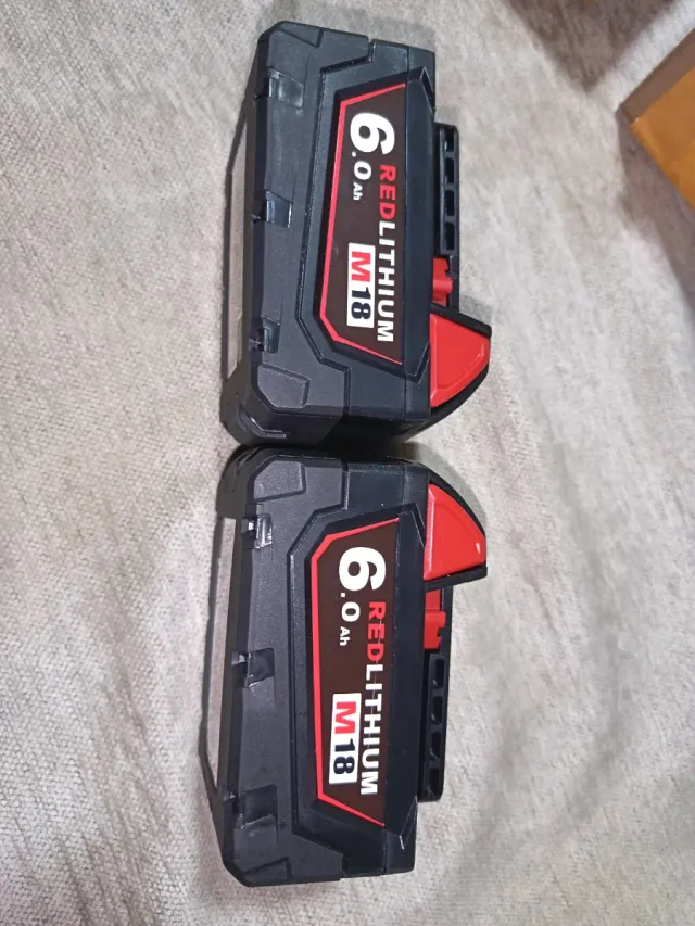 2 Batería Milwaukee M18 6.0 Ah