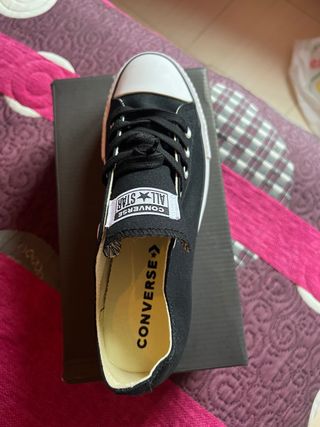Zapatillas Converse Negras Talla 40 Nuevas