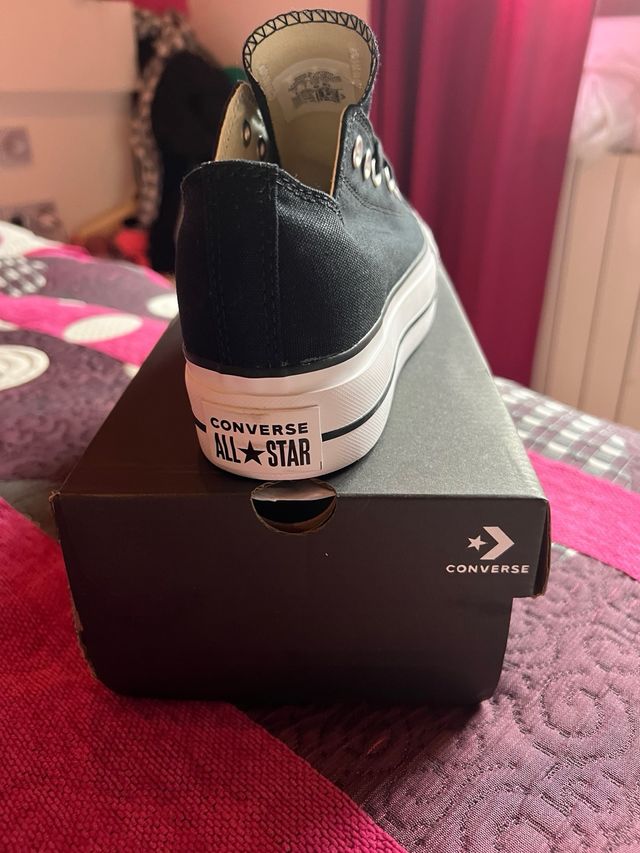 Zapatillas Converse Negras Talla 40 Nuevas