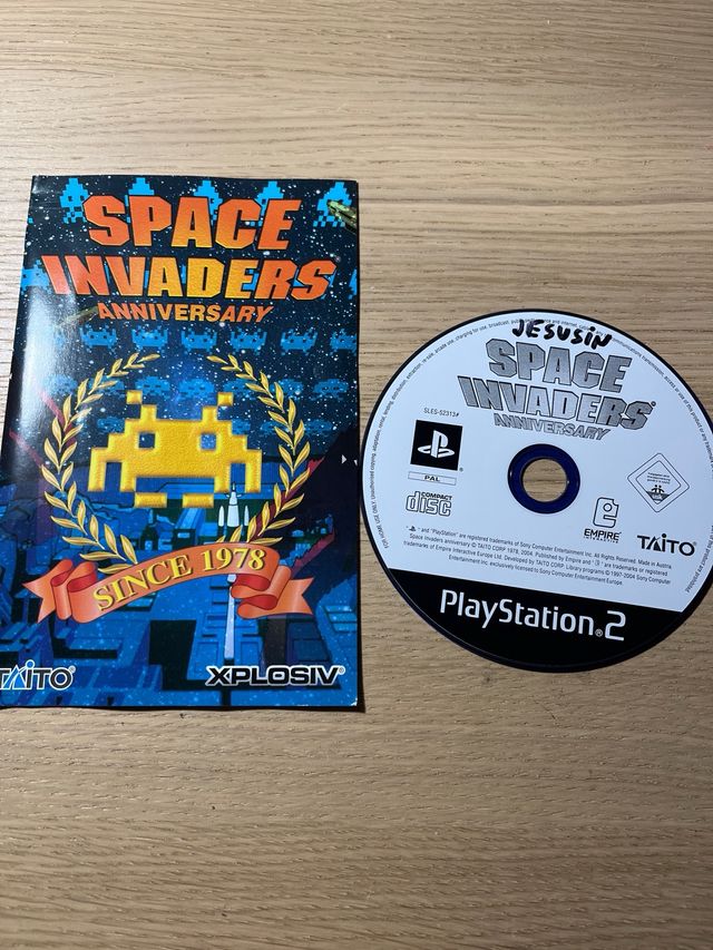 Anniversario Space Invaders per PS2