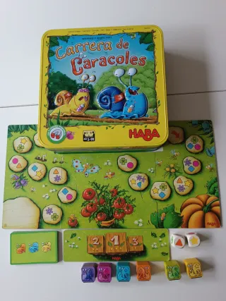 Carrera de Caracoles HABA Juego de Mesa