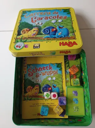 Carrera de Caracoles HABA Juego de Mesa