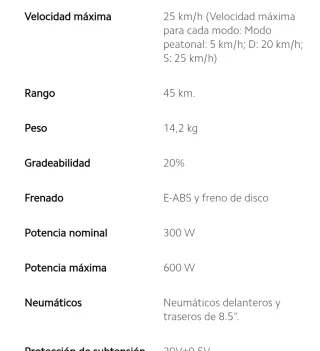 Patinete Eléctrico Xiaomi Pro 2 muy poco uso.
