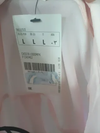 Camisa rosa sin mangas