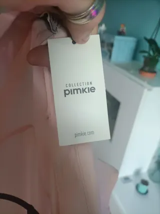 Camisa rosa sin mangas