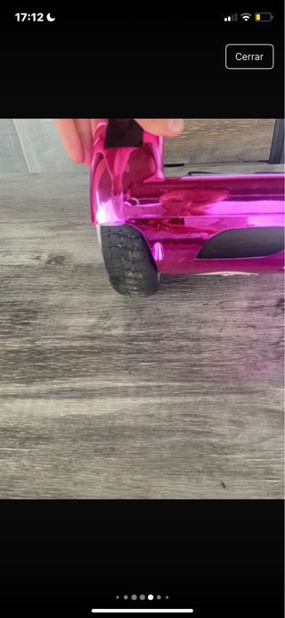 Hoverboard Rosa Metálico