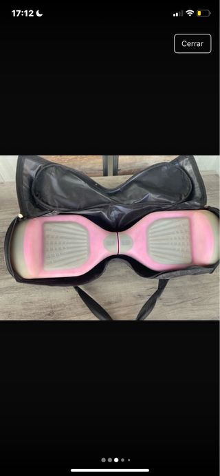 Hoverboard Rosa Metálico