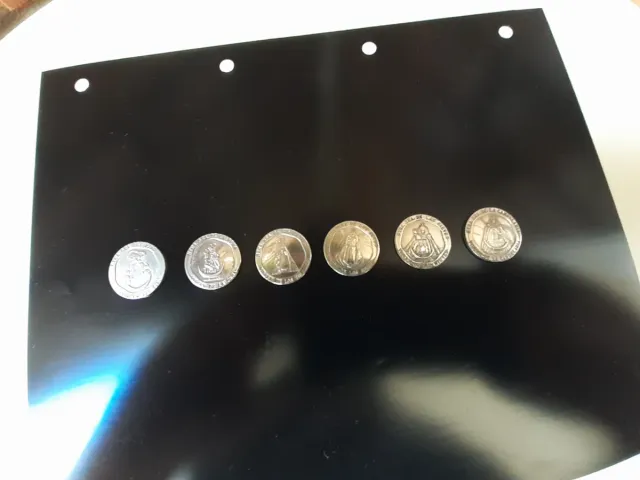 Monedas Islas Canarias.  Vírgenes