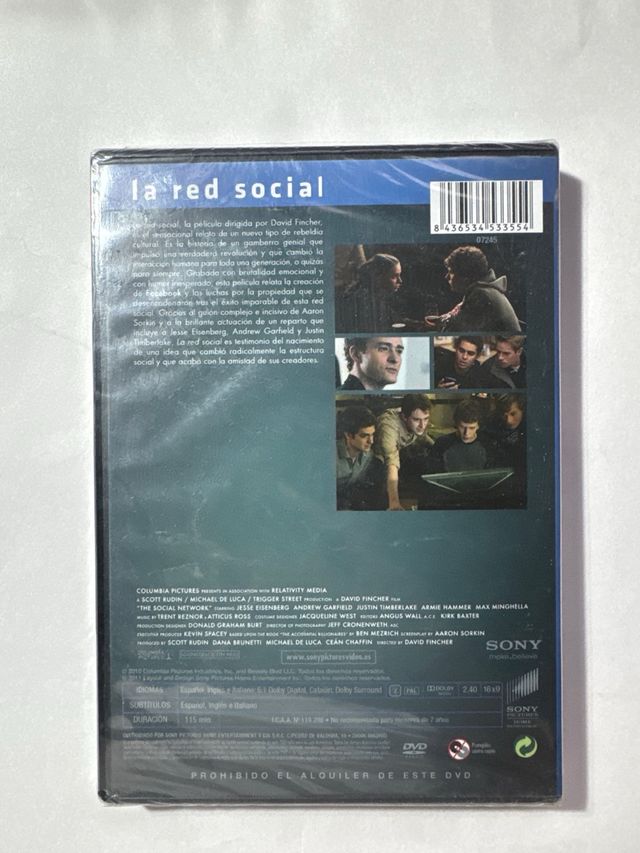 La Red Social DVD