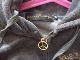 Sudadera niña gris 11-12 años