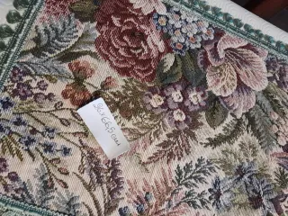 Set 2 Centrini floreali con frange