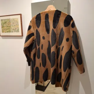 Chaqueta Parfois Talla Única Marrón y Negra