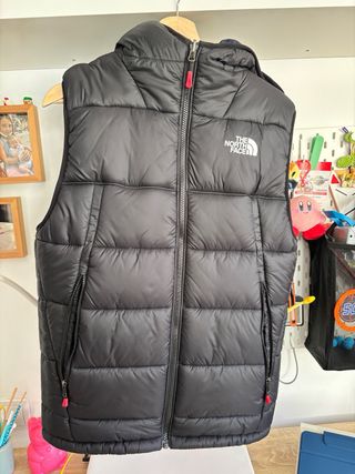 Chaleco reversible The North Face azul/rojo