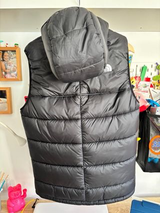 Chaleco reversible The North Face azul/rojo