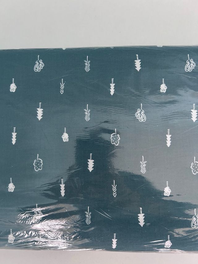 Tela 100% Algodón Azul Teal