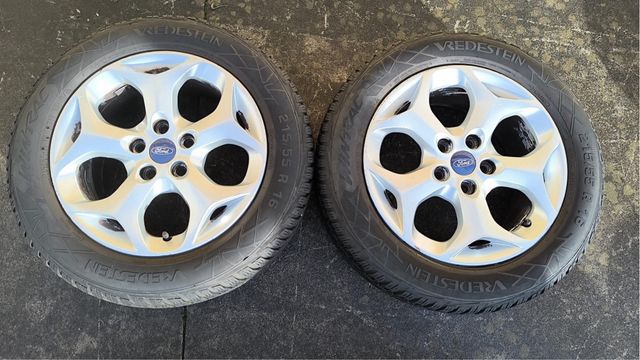 Llantas aluminio en 16 Ford C-Max calzadas