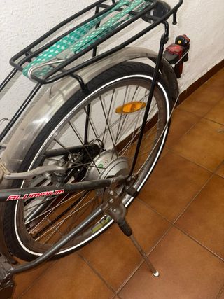 Bicicleta Eléctrica Gris
