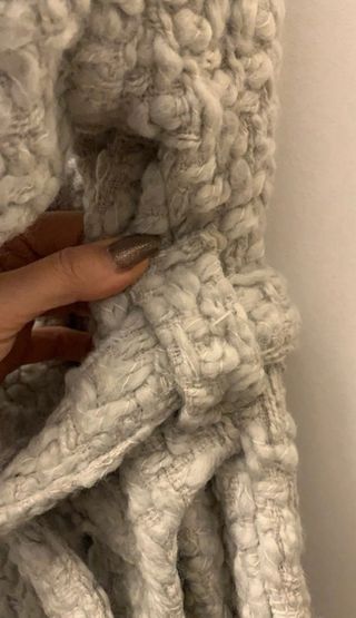 Cappotto lana grigio taglia 38/40 nuovo