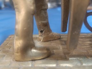 Figura Bronce Frutero