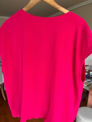 Conjunto Zara Blusa y Pantalón Estampado