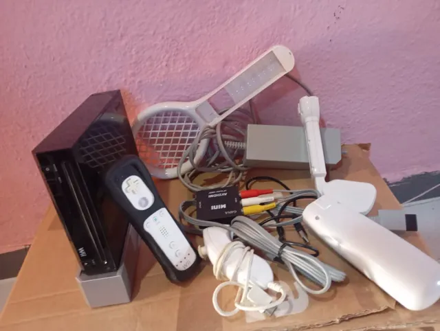 Pack Wii Negro y Accesorios