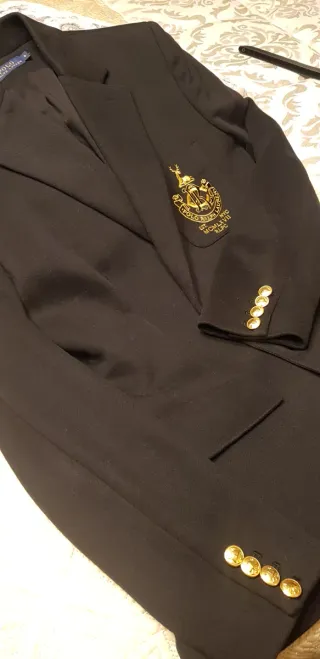 Blazer Negro Polo Ralph Lauren