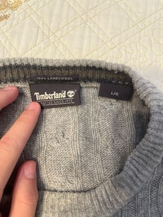 Maglione Timberland Uomo Grigio Invernale