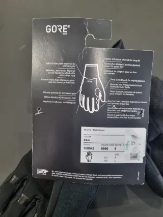 Guantes Gore-Tex Infinium Nieve Esquí Trekking