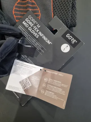 Guantes Gore-Tex Infinium Nieve Esquí Trekking