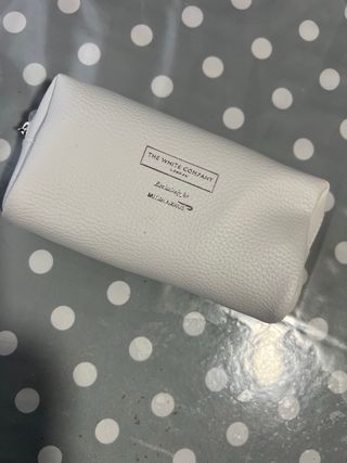 Neceser The White Company x British Airways Blanco