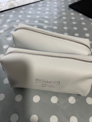 Neceser The White Company x British Airways Blanco