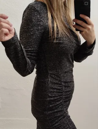 Vestido negro brillo NUEVO
