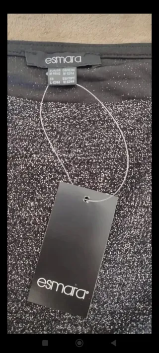 Vestido negro brillo NUEVO