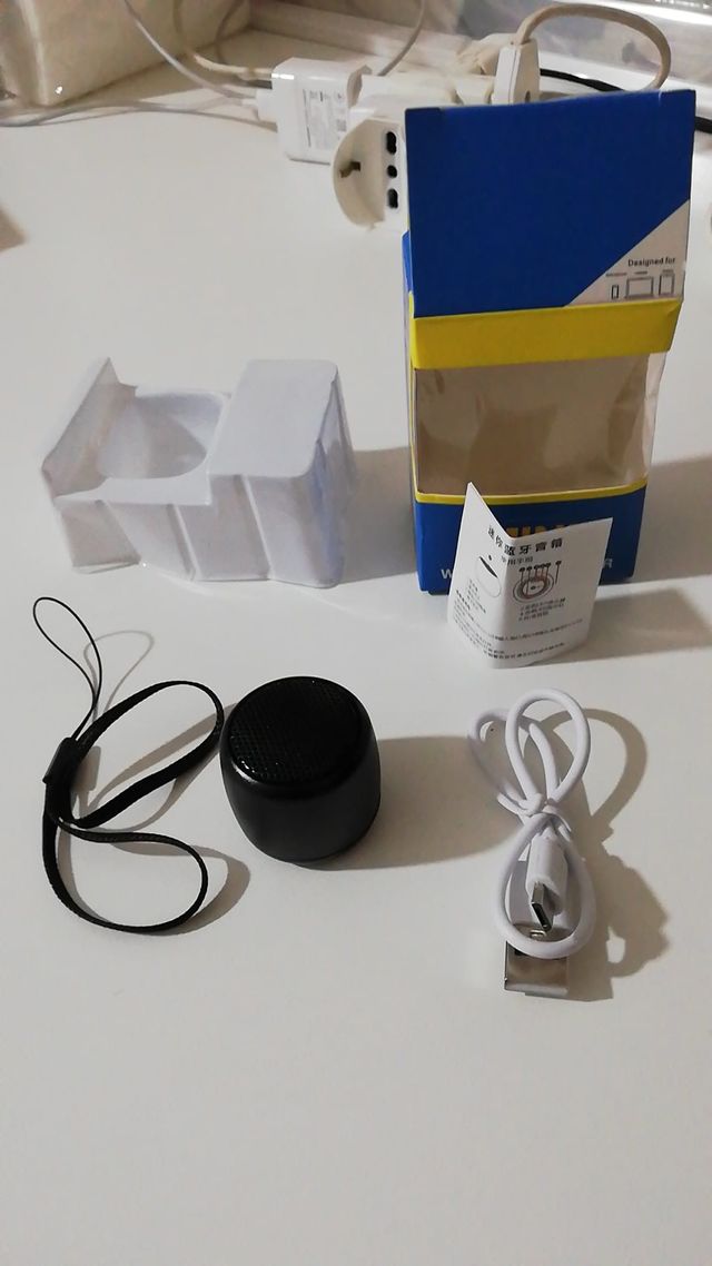 Mini speaker bluetooth nero
