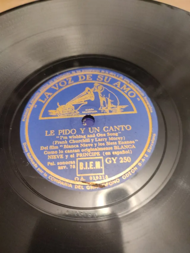 Disco Vinilo La Voz de Su Amo