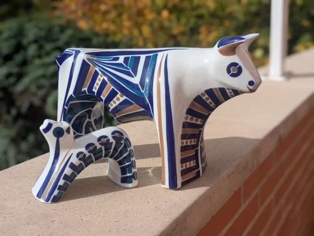 Escultura Vaca y Ternero 2 Sargadelos