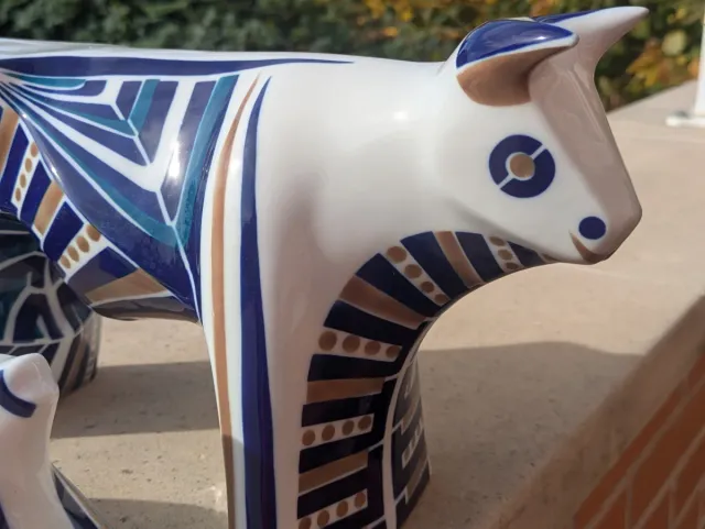 Escultura Vaca y Ternero 2 Sargadelos